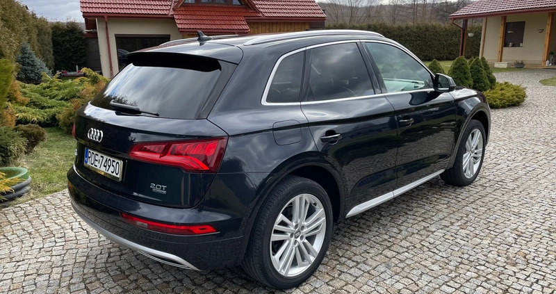 Audi Q5 cena 124900 przebieg: 74000, rok produkcji 2018 z Dębica małe 326